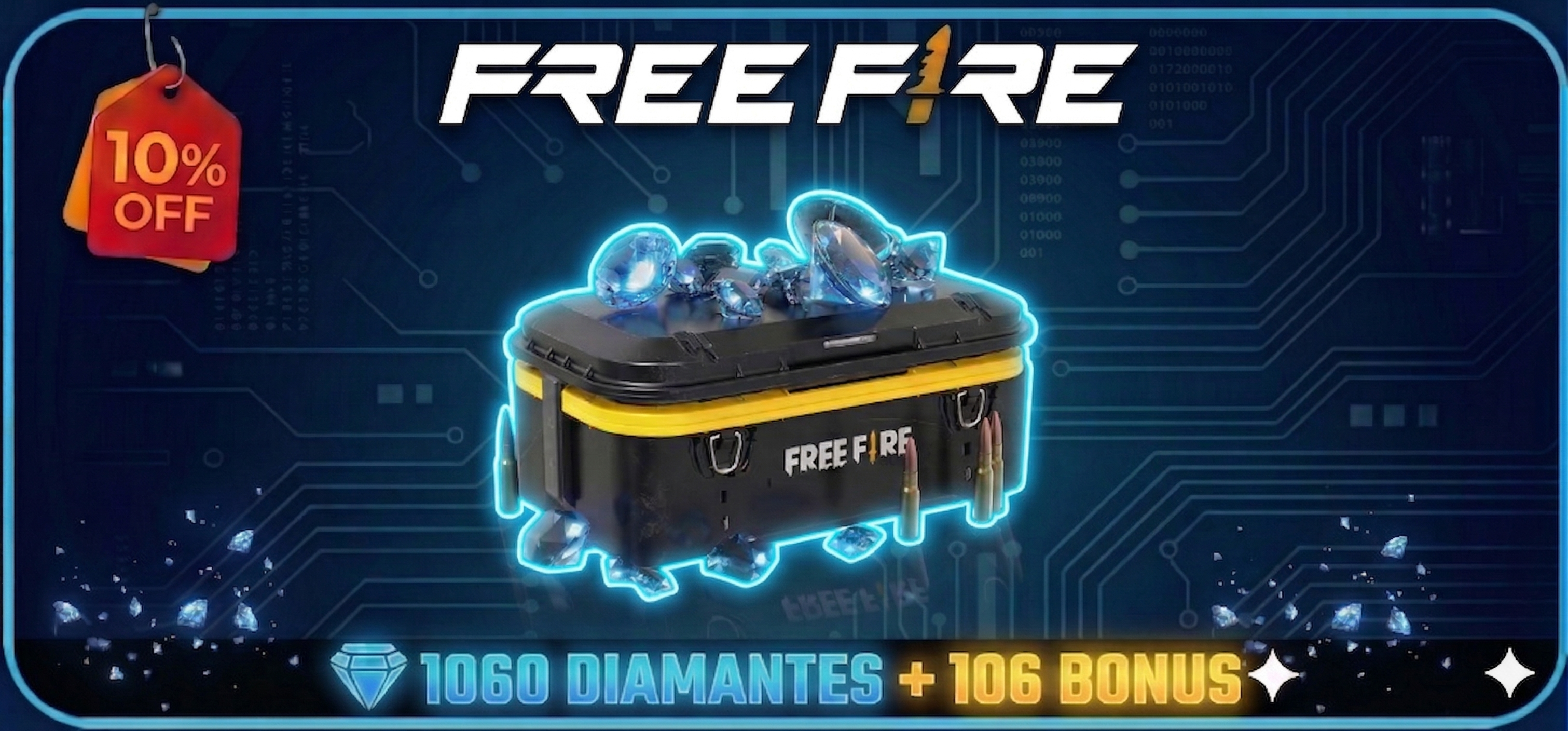 1060 + 106 diamantes